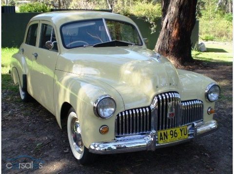 48 Holden in Nankeen Cream — Standard Sedan