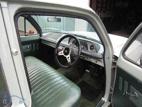 EH Holden with Cabaret & Palais Green trim — Special Station Sedan