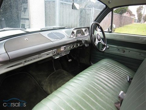 EH Holden with Cabaret & Palais Green trim — Special Station Sedan