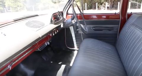 EH Holden with Alligator & Elephant Grey trim — Special Sedan