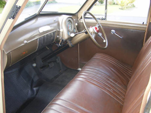 50 Holden with Walnut Brown trim — Coupe-Utility