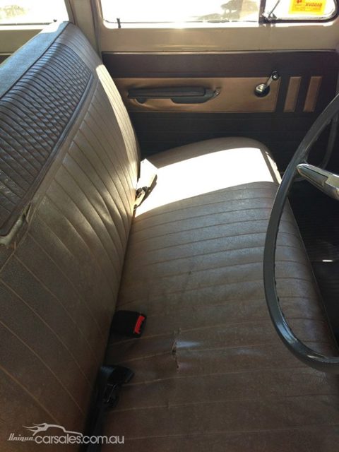 EH Holden with Aztec Gold & Jamboree Brown trim — Special Sedan