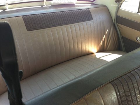 EH Holden with Aztec Gold & Jamboree Brown trim — Special Sedan